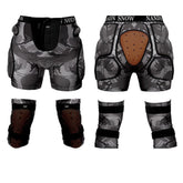 MARKERWAY Unisex Total Impact Protective Shorts & Knee Pads